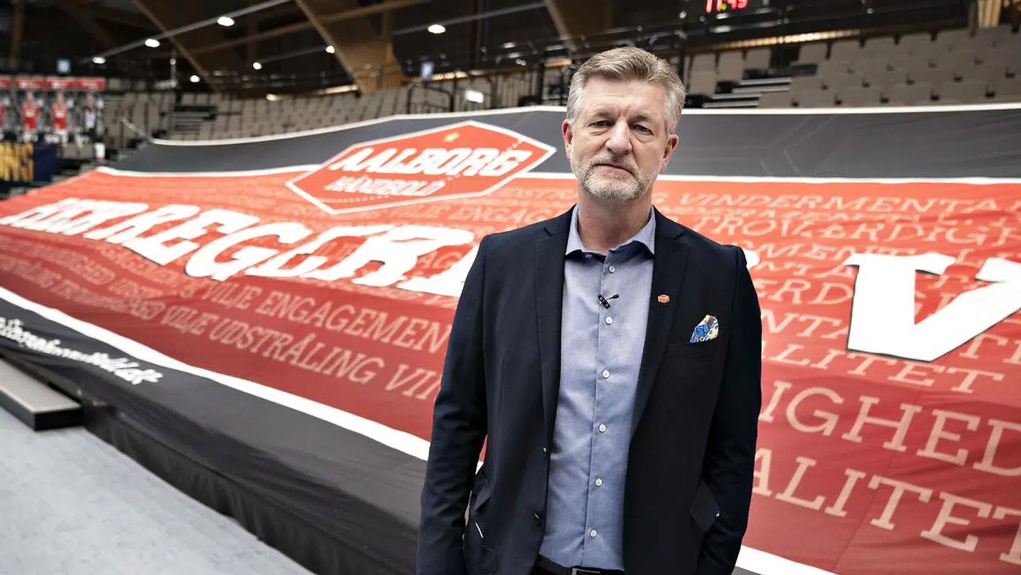 Direktør i Aalborg Håndbold, Jan Larsen.