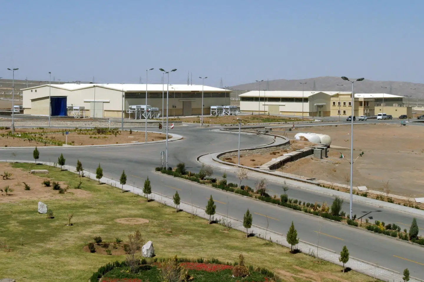 Atomanlægget Natanz er blandt stridspunkterne mellem Iran og de øvrige lande i atomaftalen. (Arkivfoto.) Reuters/Reuters