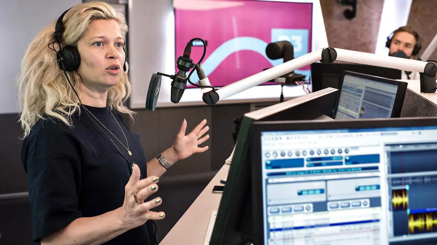 Go' Morgen P3 i DR radiostudie i DR-byen. Studievært Sara Bro