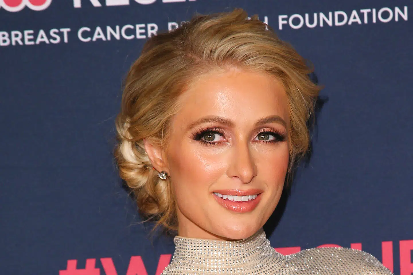 US media personality Paris Hilton attends the Women's Cancer Research Fund's (WCRF) "An Unforgettable Evening" benefit gala at the Beverly Wilshire Hotel in Beverly Hills, California, on February 27, 2020. Jean-Baptiste Lacroix / AFP