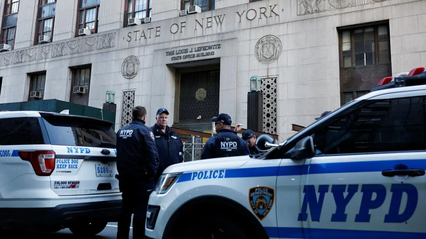 Politibetjente fra afdelingen i New York. Foto: Arkiv.