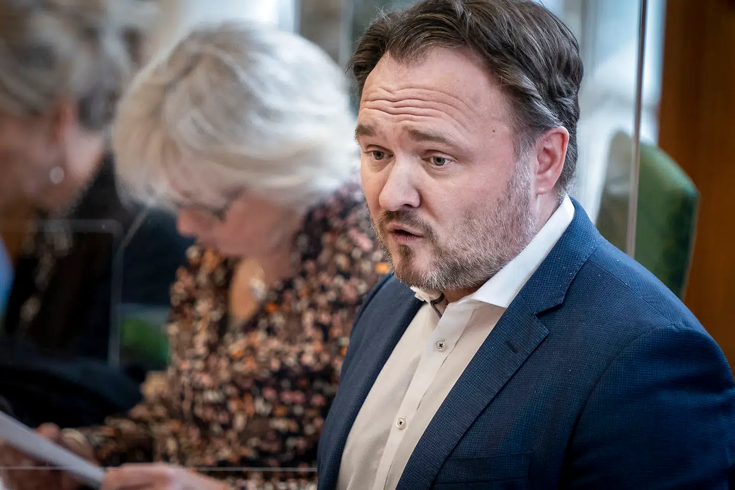 Klima-, energi- og forsyningsminister Dan Jørgensen godtog Thomas Warbergs undskyldning.