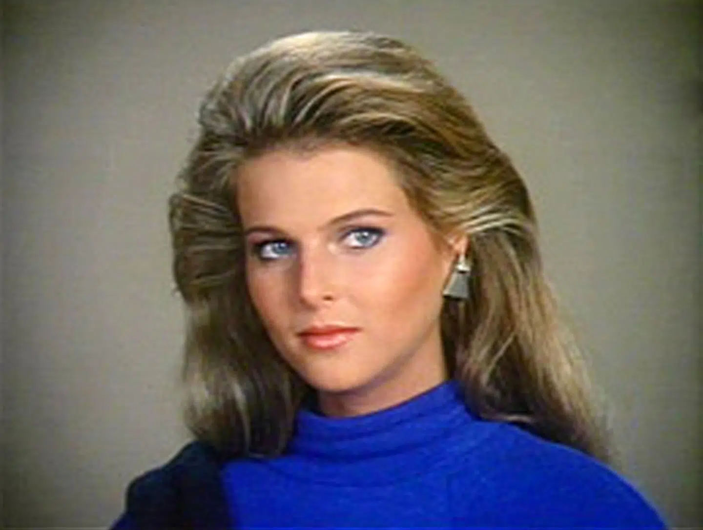 Sådan så Catherine Oxenberg ud, da hun spillede Amanda Carrington i serien 'Dollars'.