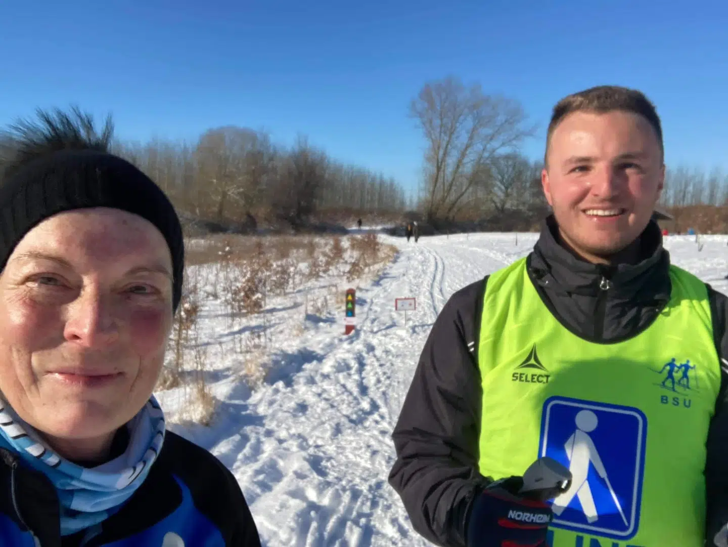 Fredag tog Anne Edis Adilovic med ud på 12 kilometer med efterfølgende boller og kaffe og godt selskab.