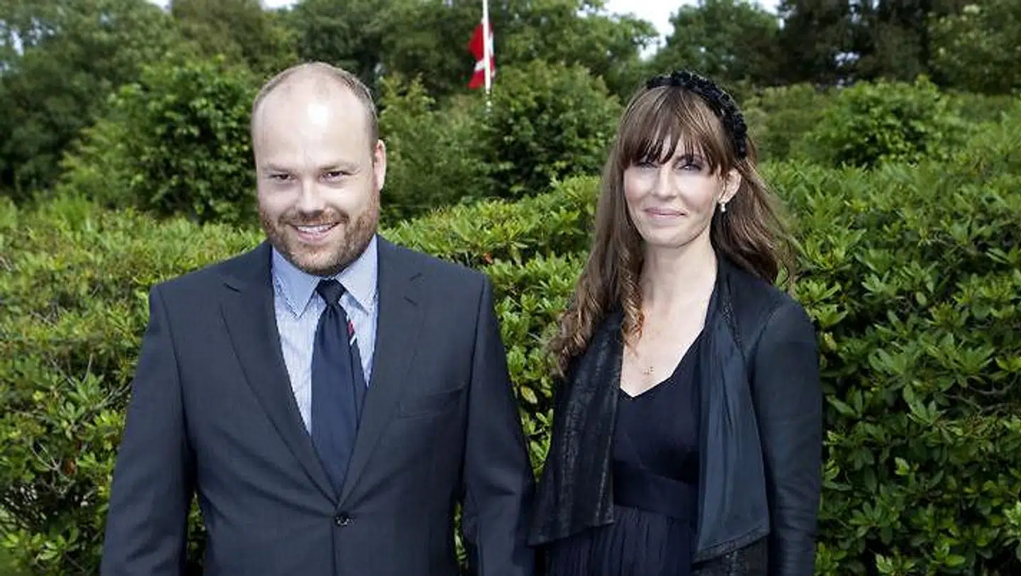 Anders Holch Povlsen med sin kone, Anne Storm Pedersen.