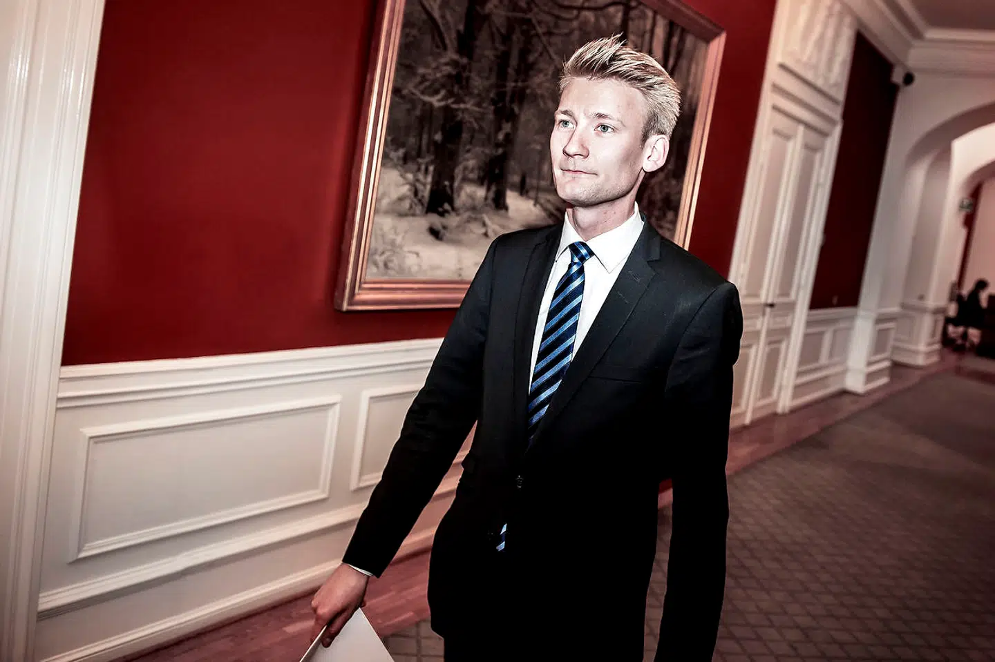 Peter Kofod blev i efterået valgt til Dansk Folkepartis hovedbestyrelse. Han har flere gange tilkendegivet, at han ønsker en modernisering af partiet. (Foto: Mads Claus Rasmussen/Scanpix 2017)