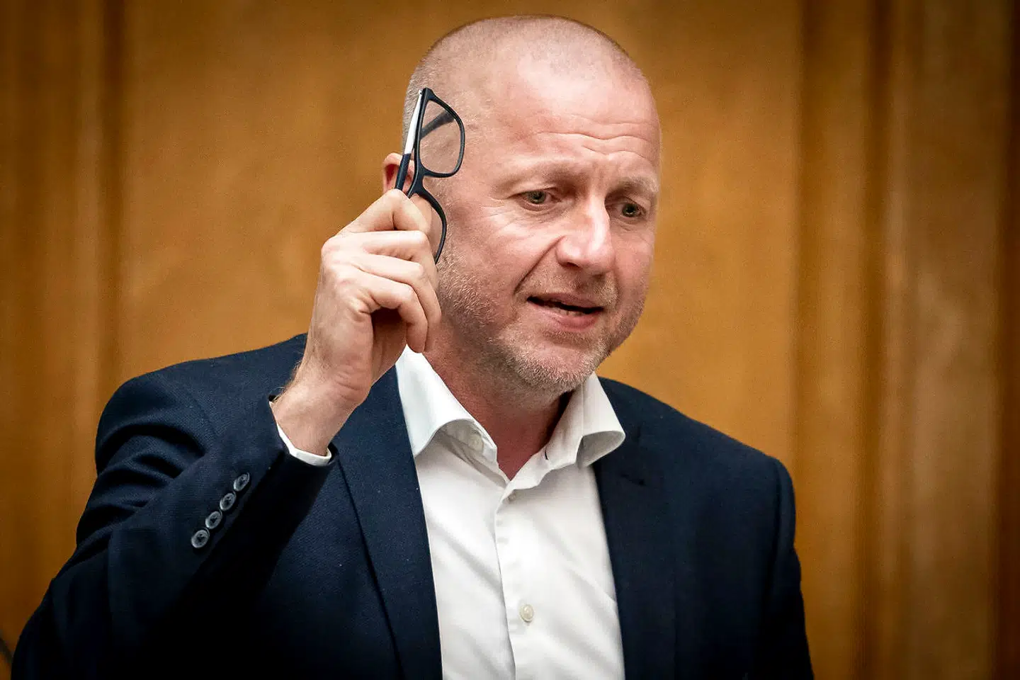 »Jeg er dybt rystet,« siger Martin Geertsen (V).