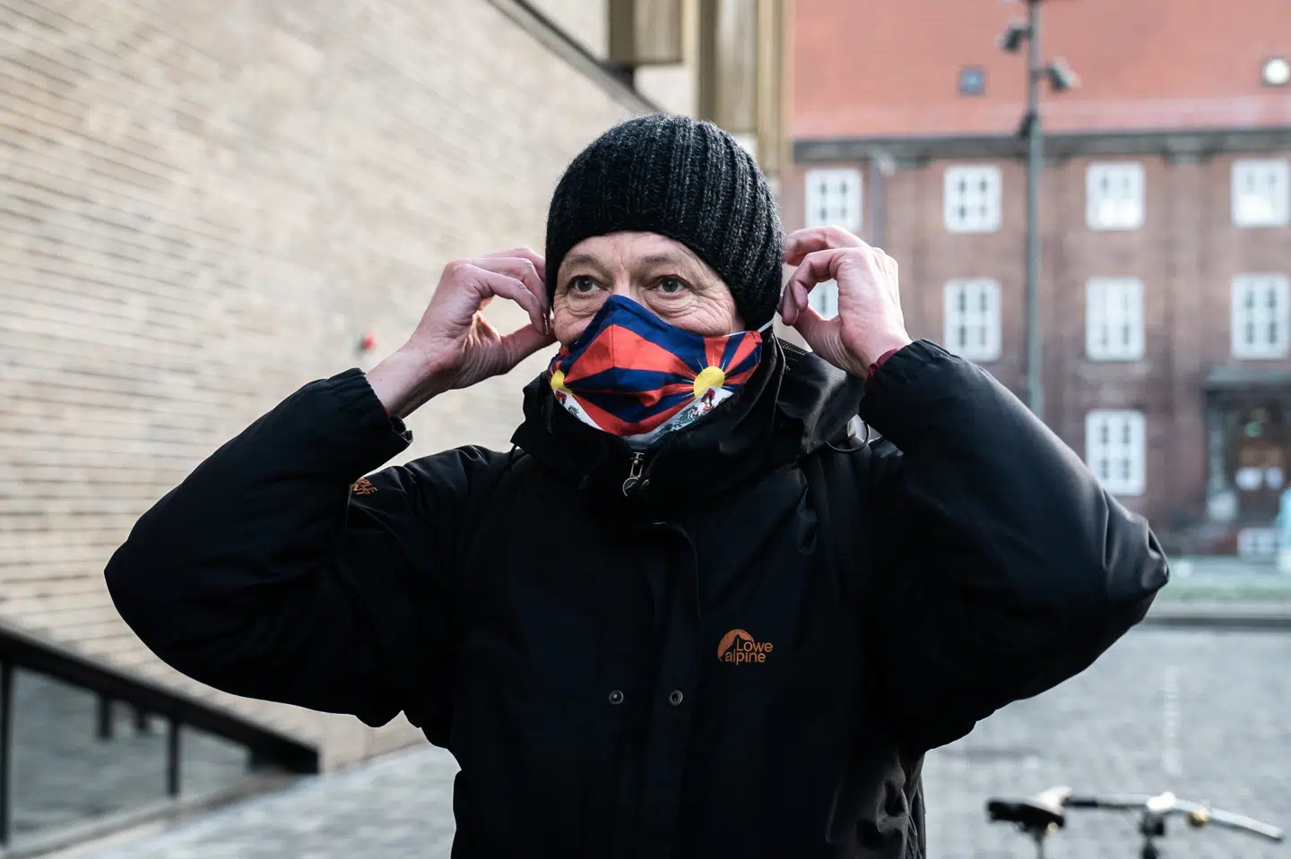 Formand for Støttekomiteen for Tibet, Anders Højmark Andersen, er en af tilhørerne, der følger afhøringerne i Tibetkommissionen. Han er blandt de godt 100 personer, der har fået erstatning, fordi politiet krænkede hans ret til at ytre sig under statsbesøget af den kinesiske præsident i 2012. (Arkivfoto) Emil Helms/Ritzau Scanpix