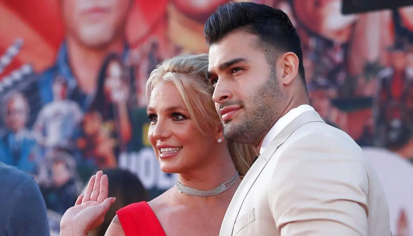 Britney Spears og kæresten, Sam Asghari.