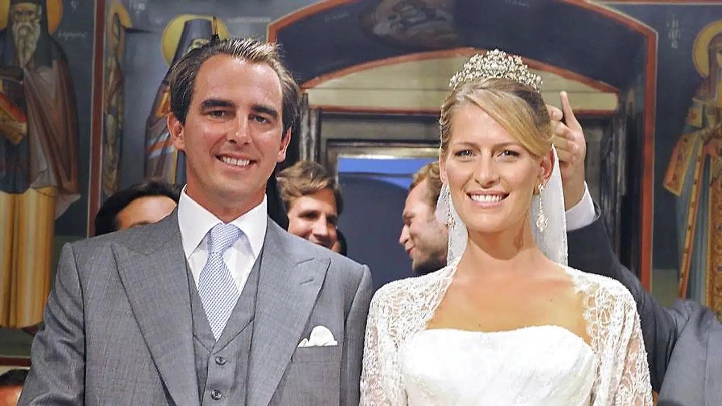 Her ses parret ved deres bryllup i 2010.