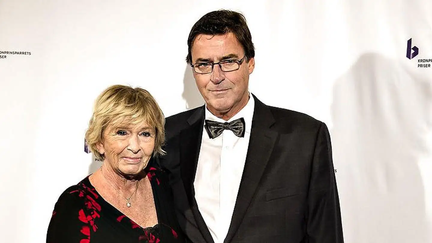 Mimi Jakobsen med sin mand, Mogens Lund Jensen.