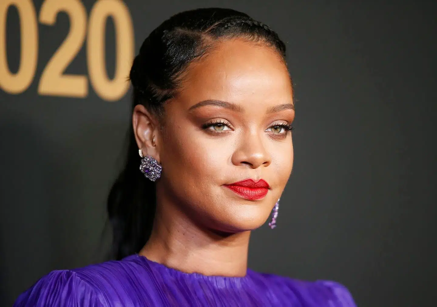 Rihanna lige før coronakrisen indtraf i foråret 2020.