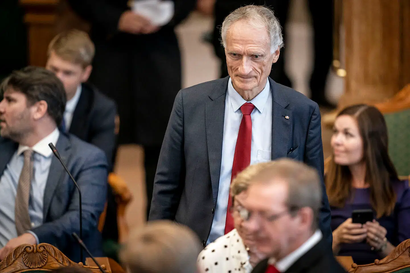 Bertel Haarder (V) under Folketingets åbning på Christiansborg tirsdag 6. oktober 2020. (Foto: Mads Claus Rasmussen/Ritzau Scanpix)