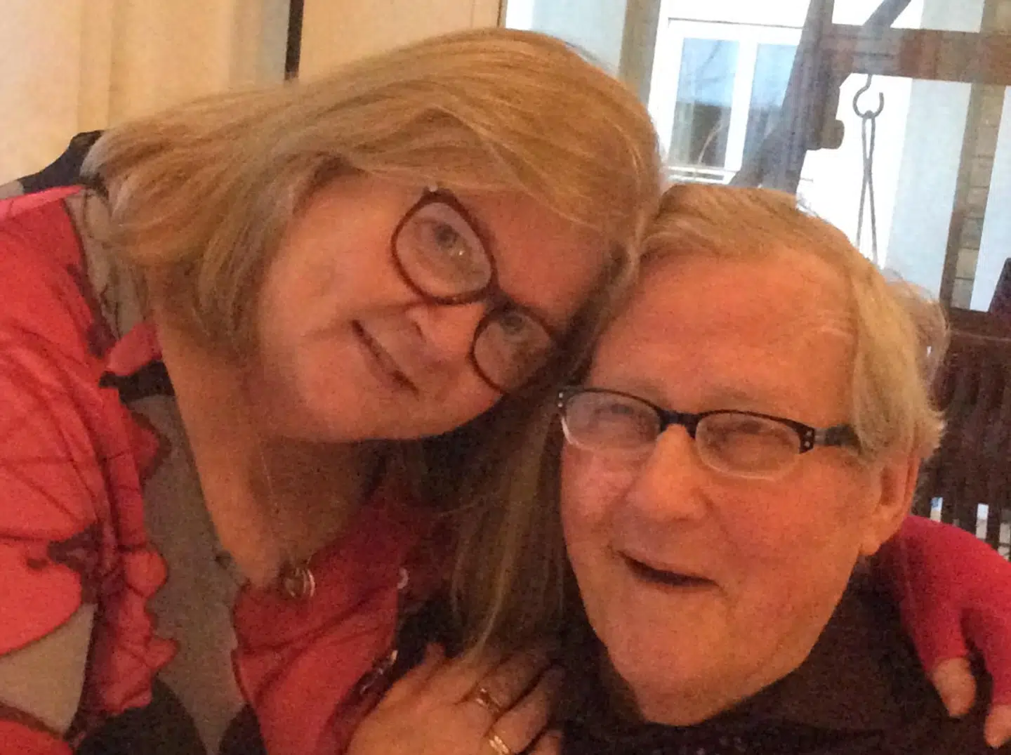 Lillan sammen med sin mand Henning. Foto: Privat.