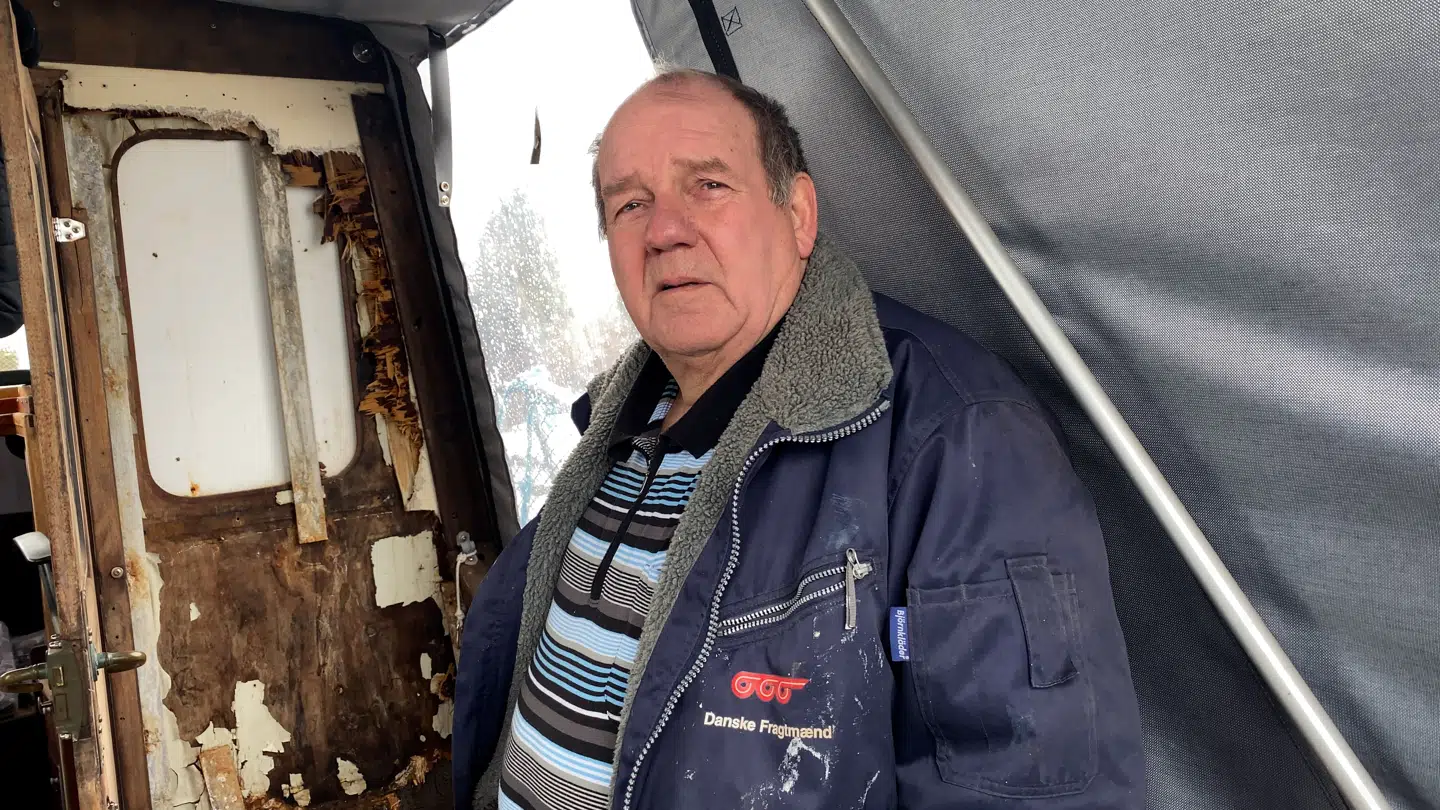 Svend Erik Andersen var hurtig til at reagere på Patrichs Facebook-opslag, så han har ham i hele fire dage.