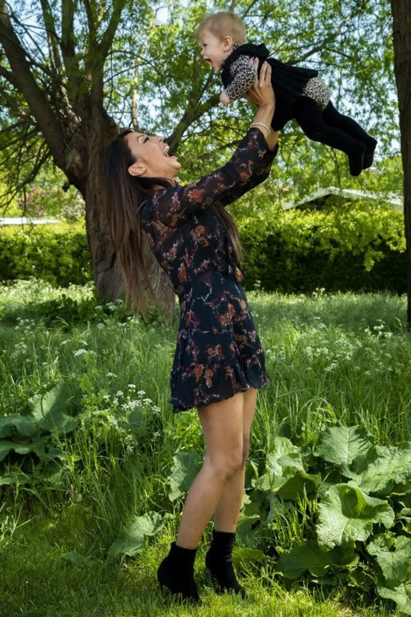 Jackie Navarro blev i september 2019 mor for fjerde gang, da hun fik sin datter Chloé Valentina.