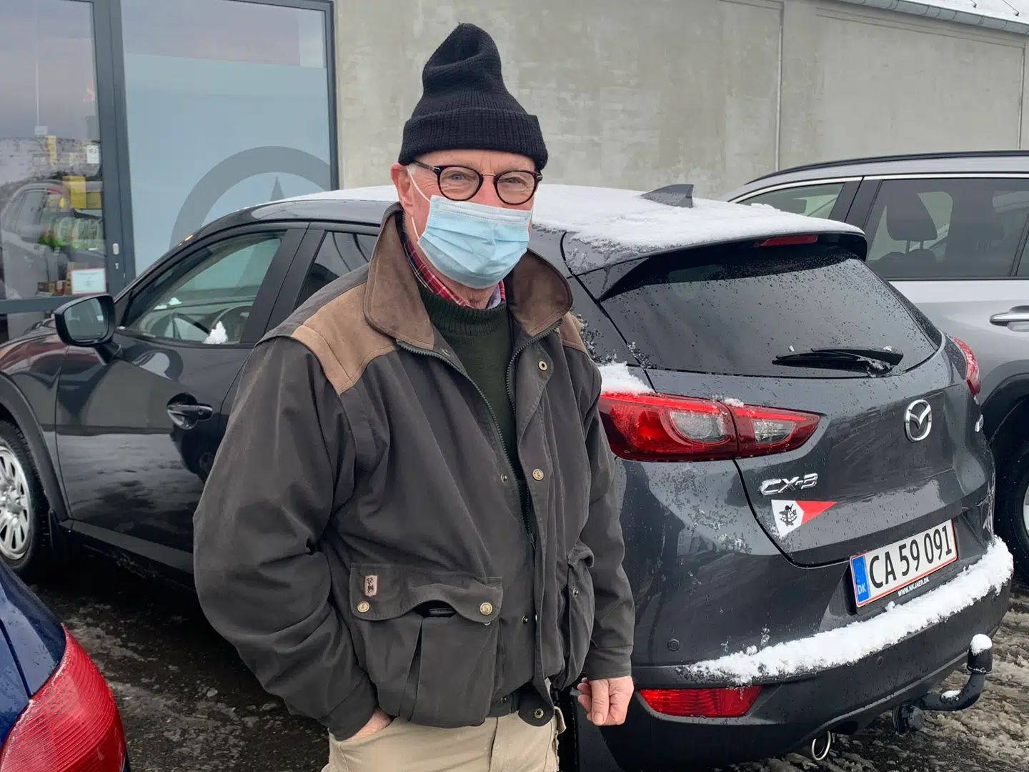 »Mon ikke det er en eller anden pensionist, der ikke har noget at lave, der har anmeldt det,« lyder det med et grin fra 74-årige Bjarne Huusfeldt.Foto: Jens Anton Havskov