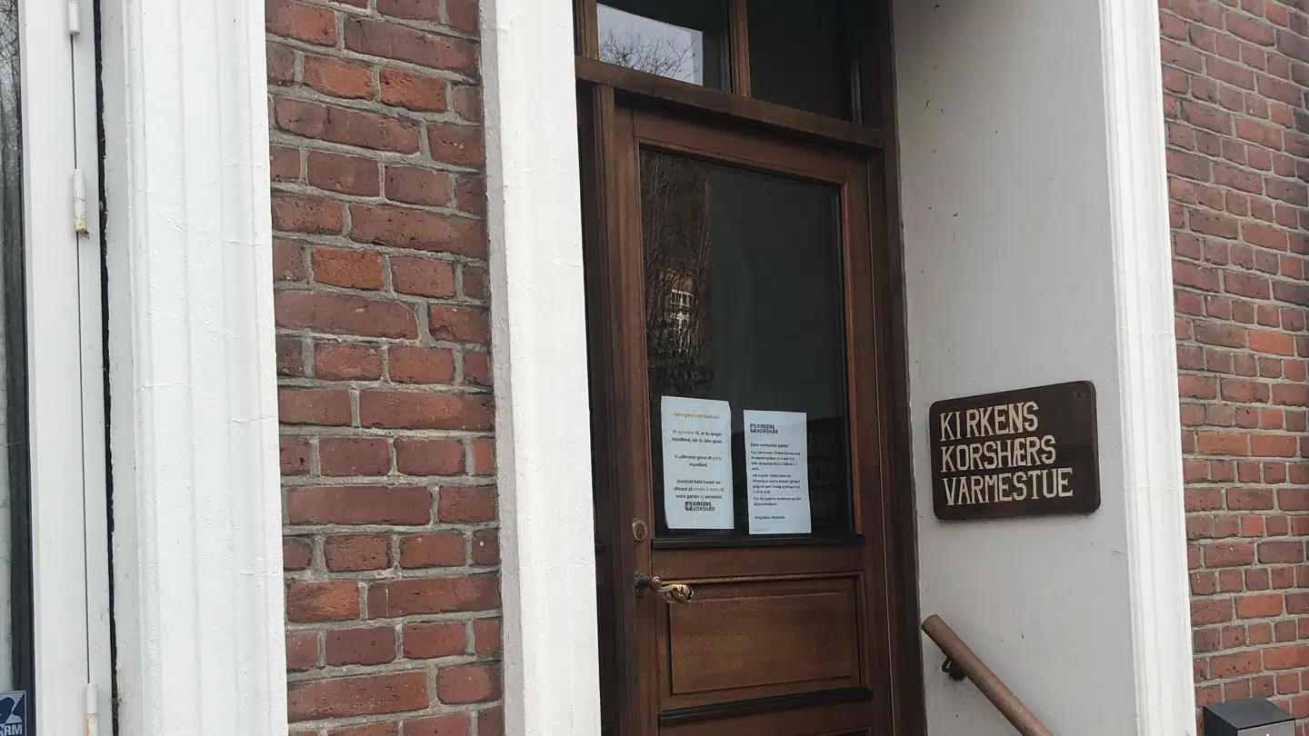 Døren til varmestuen i Viborg er lukket foreløbig i hele februar måned.