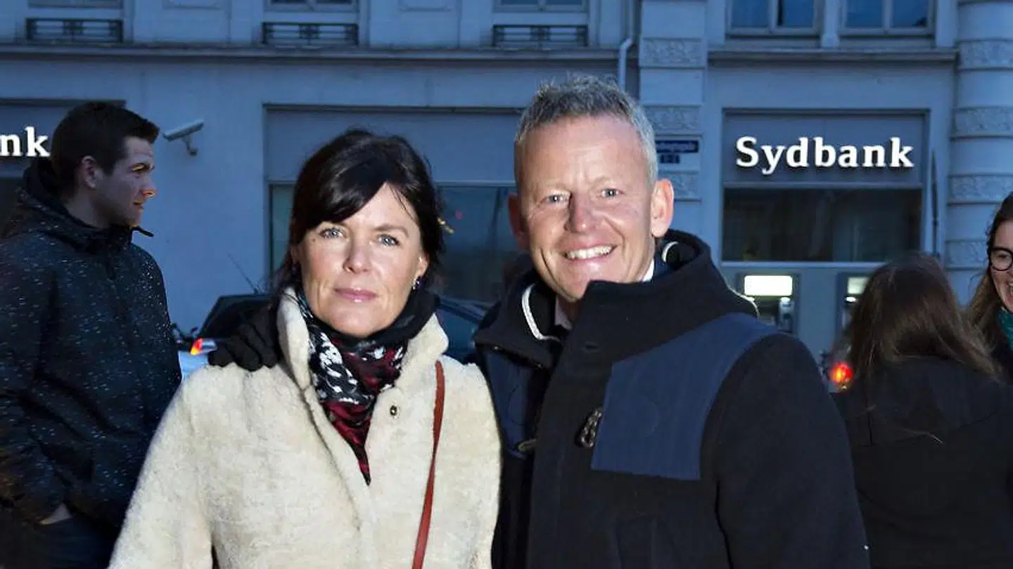 Arkivfoto af Bubber med sin ekskone Christina 'Ibsen' Meyer.