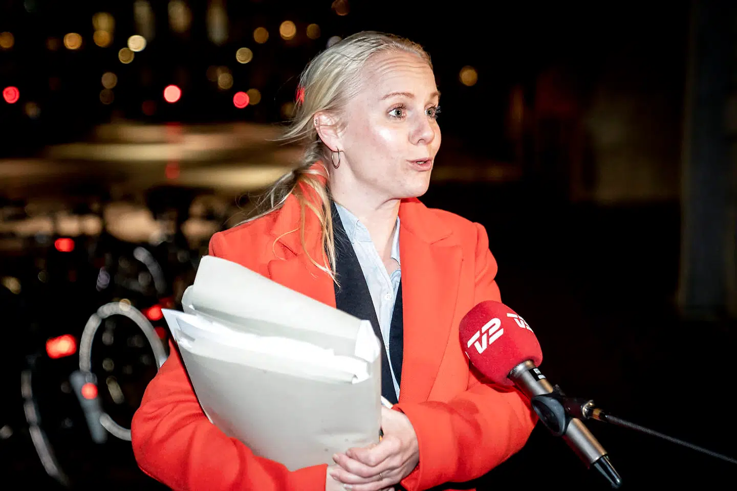 Signe Munk (SF); klimaordfører, kræver, at regeringen stille helt konkrete krav til landmændene, når klimaudledningen fra landbruget skal reduceres mærkbart de kommende år. (Foto: Mads Claus Rasmussen/Ritzau Scanpix)