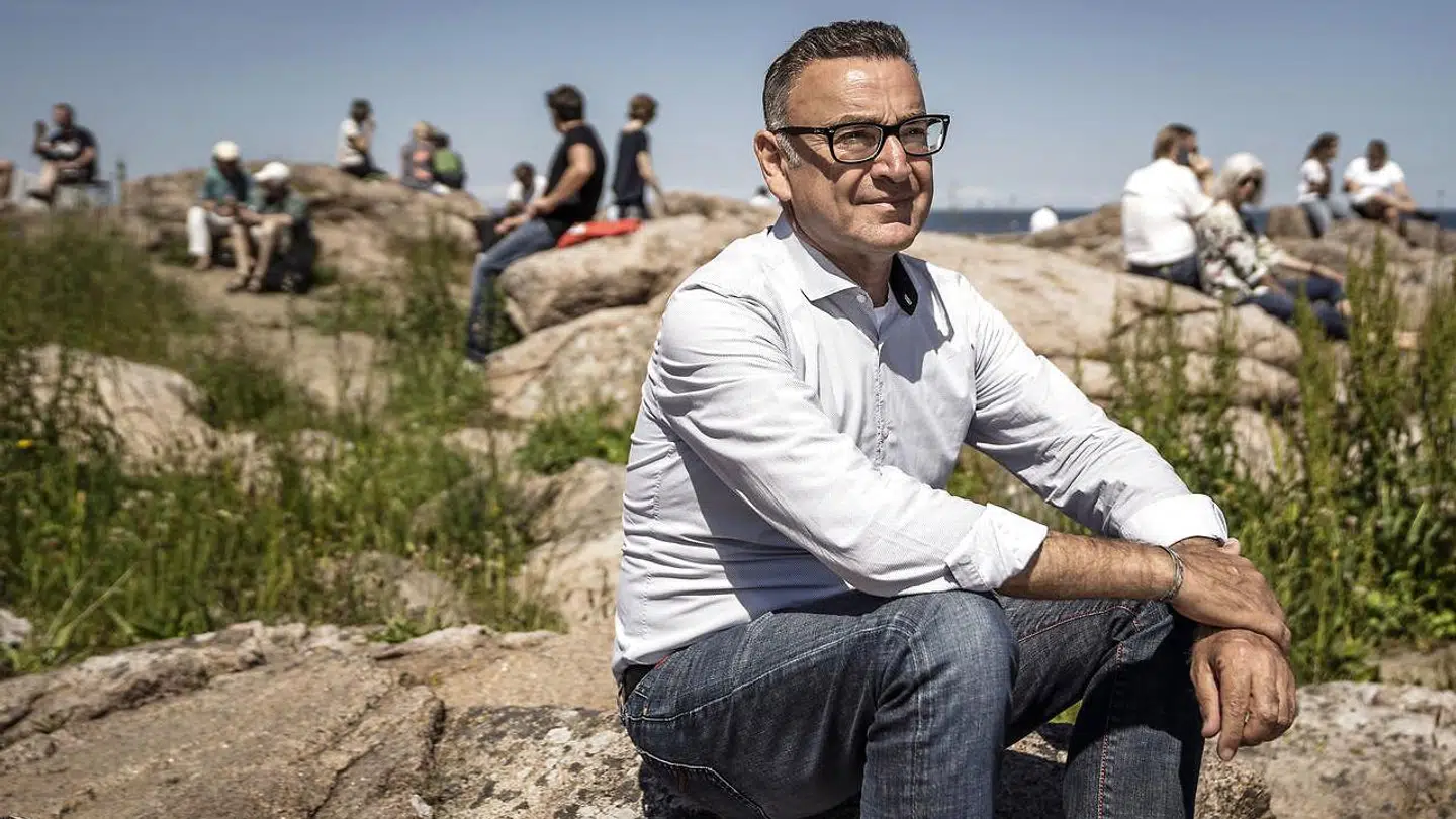 Djaffar Shalchi, her til Folkemødet på Bornholm i 2019.