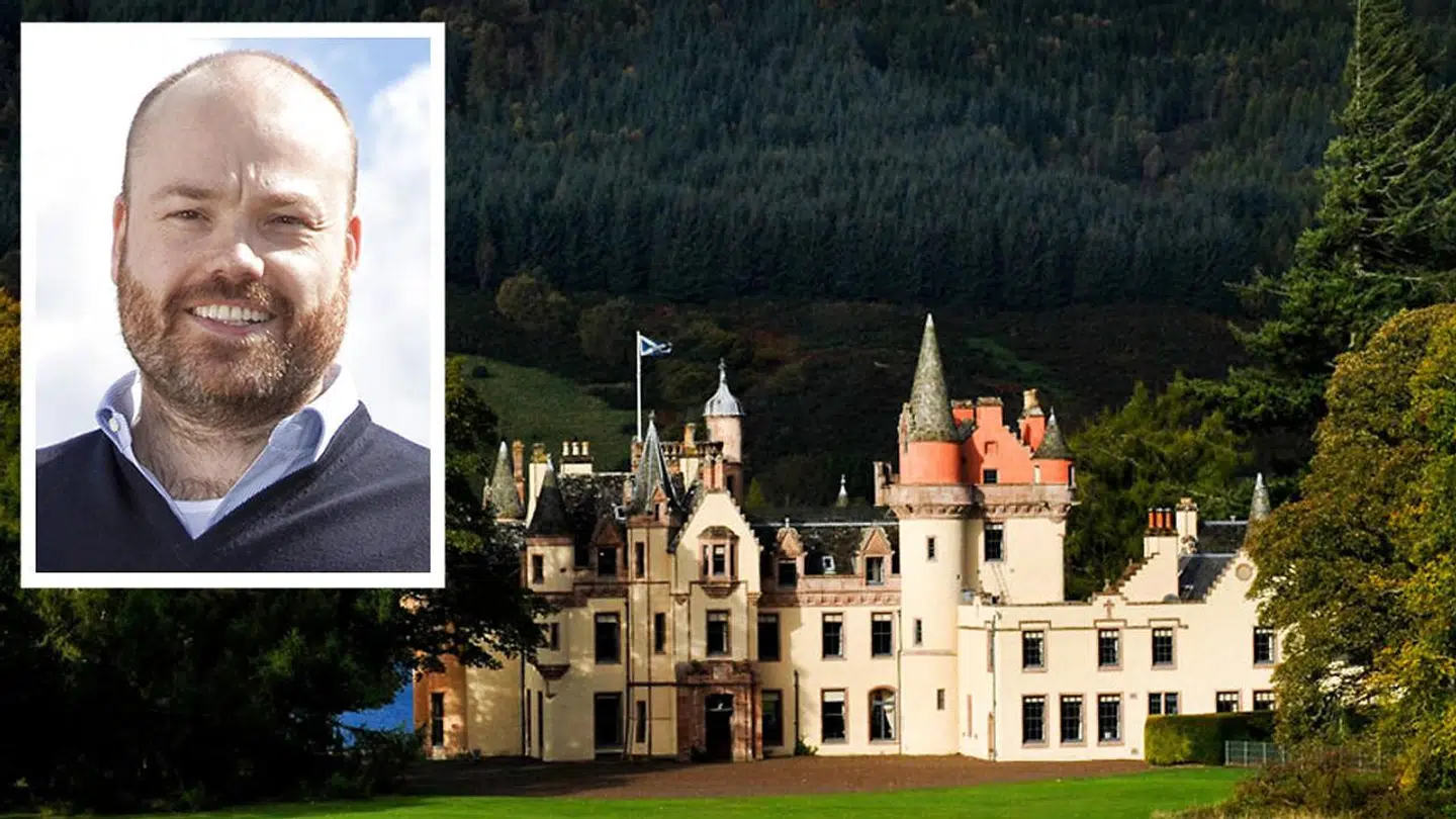 Aldourie Castle er en af de ejendomme, som Anders Holch Povlsen ejer i Skotland.