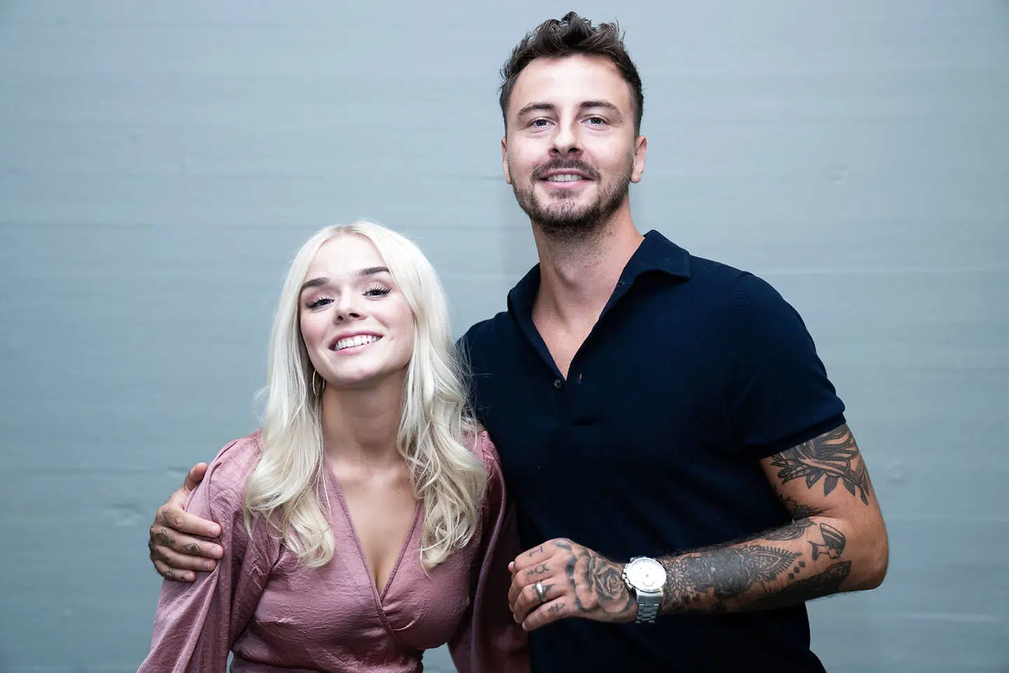 DJ Morten 'Faustix' Olsen og hans dansepartner Asta Björk Ivarsdottir i 'Vild med dans' 2020.