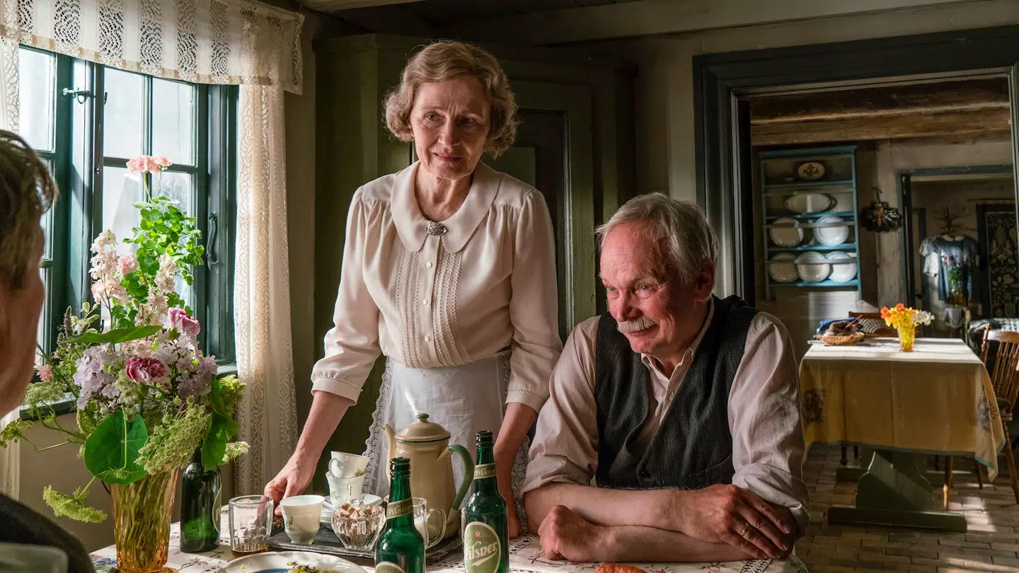Bodil Jørgensen og Kristian Halken som Molly Andersen og Peter Andreas.