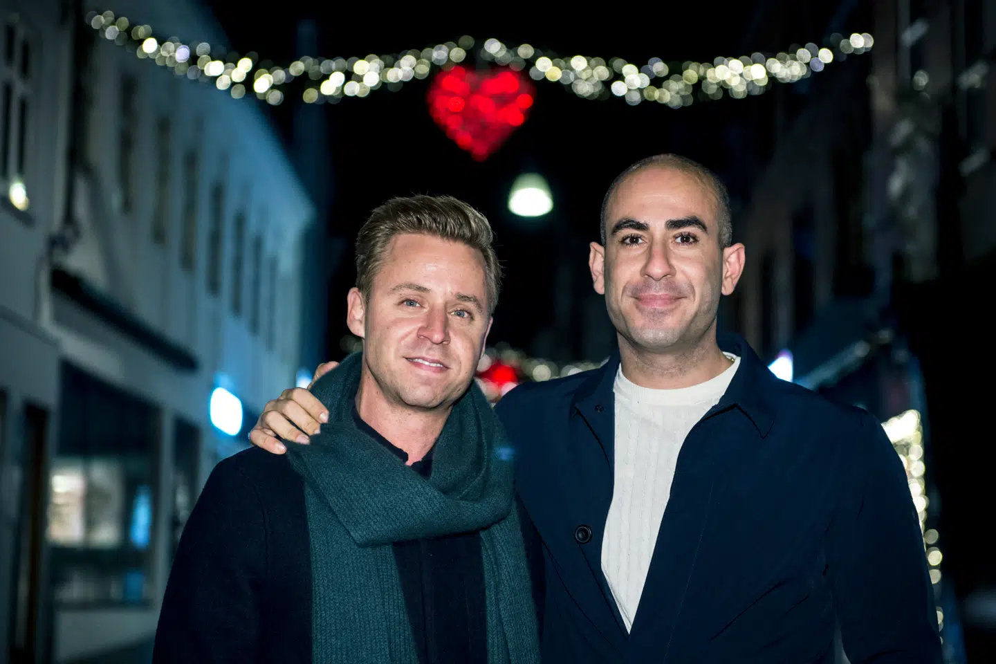 Abdel med Andreas Gylling Æbelø, som han har dannet par med i ni år og i dag er gift med.