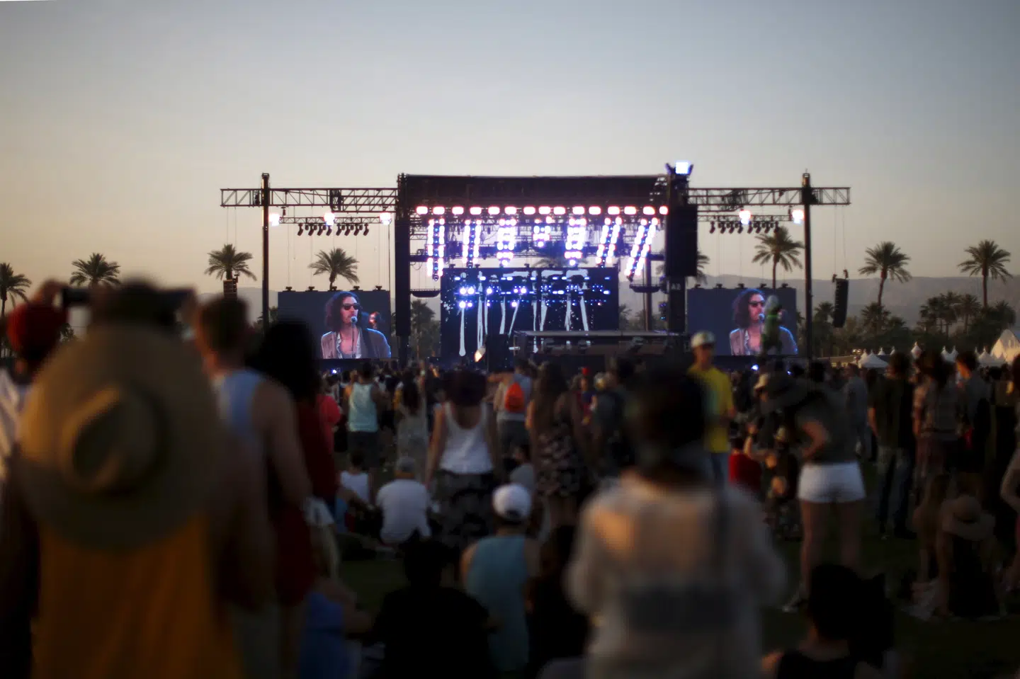 Empire Polo Club, hvor Coachella afvikles, ligger i Coachella Valley i Colorado-ørkenen i Californien og tiltrækker årligt omkring 100.000 gæster om dagen. (Arkivfoto.) Lucy Nicholson/Reuters