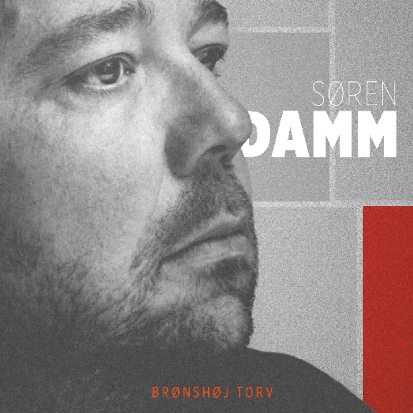 Omslaget til Søren Damms nye album 'Brønshøj Torv'