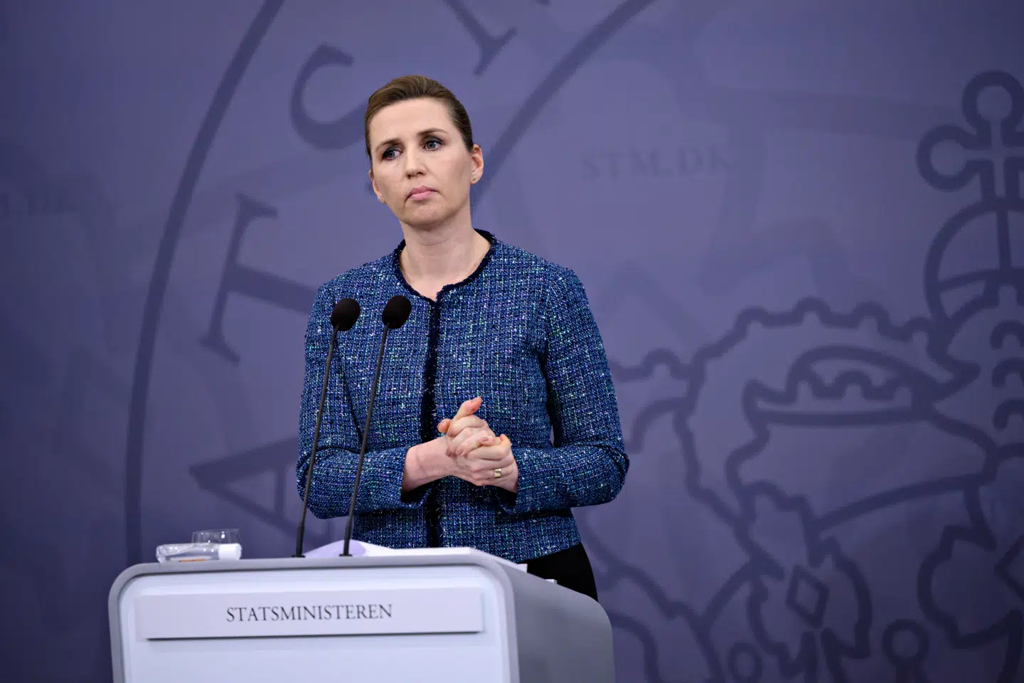 Mette Frederiksen har holdt et utal af pressemøder i Spejlsalen. Senest torsdag, hvor hun forlængede den nuværende nedlukning.
