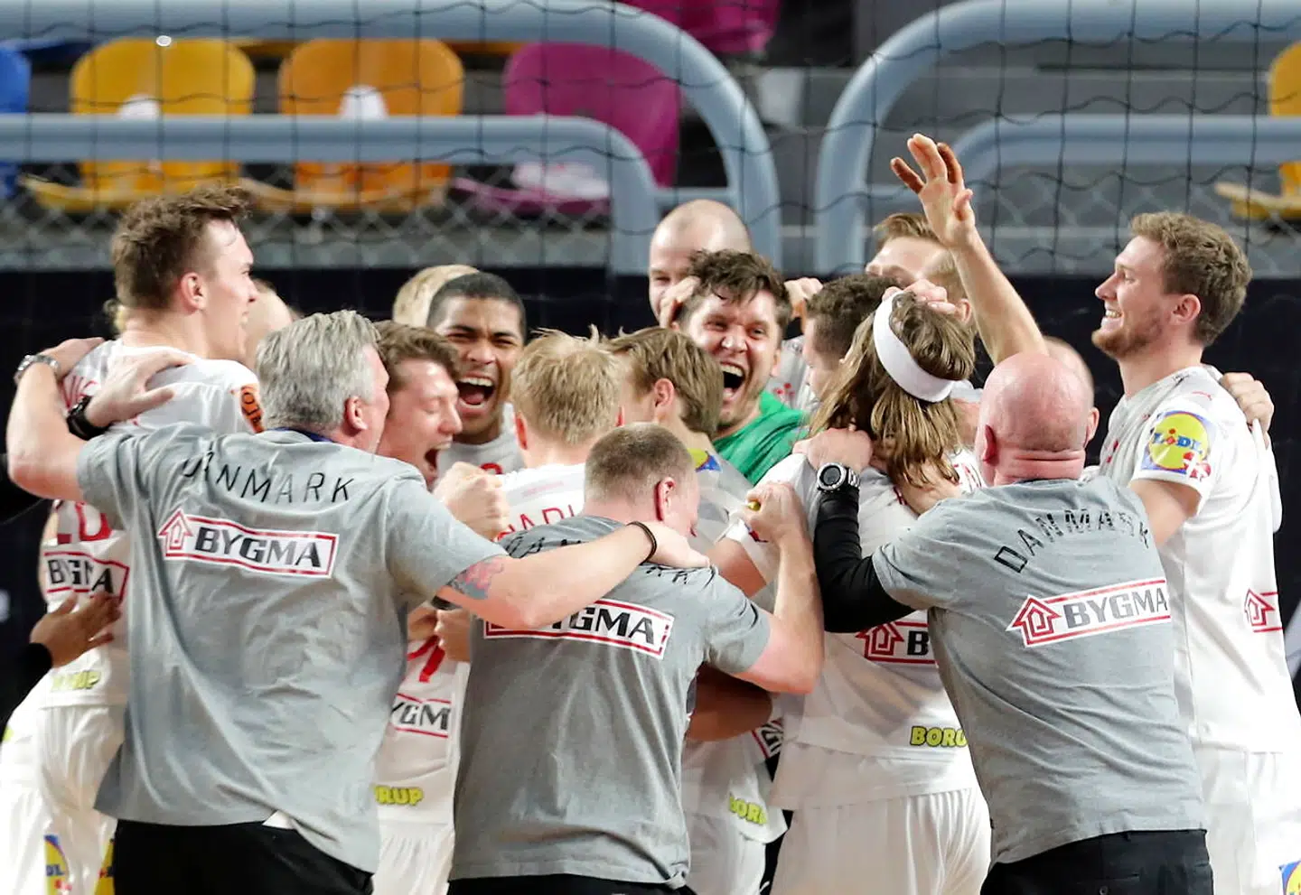 Kæmpe dansk jubel efter sejren mod Egypten.