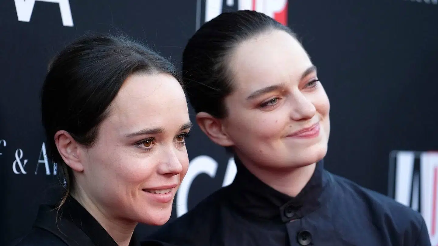 Elliot Page og Emma Portner.