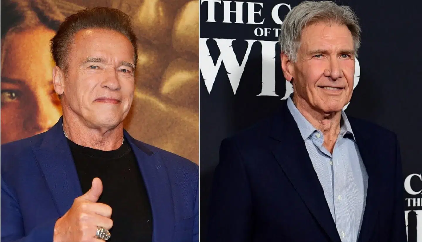 Arnold Schwarzenegger og Harrison Ford er nogle af de Hollywoodstjerner, der har fået coronavaccinen på helt korrekt vis, da de er i aldersgruppen over 65 år.