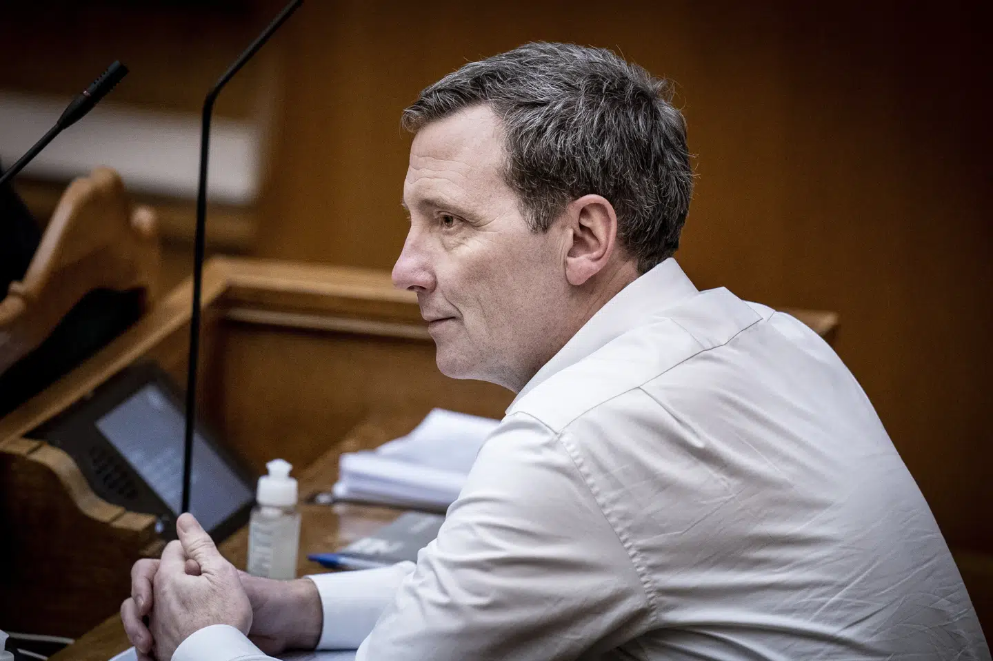 Justitsminister Nick Hækkerup (S) og sundhedsminister Magnus Heunicke (S) har samlet et flertal i Folketinget til et hastelovforslag, der skal give mulighed for at kræve test og isolation. (Arkivfoto.) Liselotte Sabroe/Ritzau Scanpix