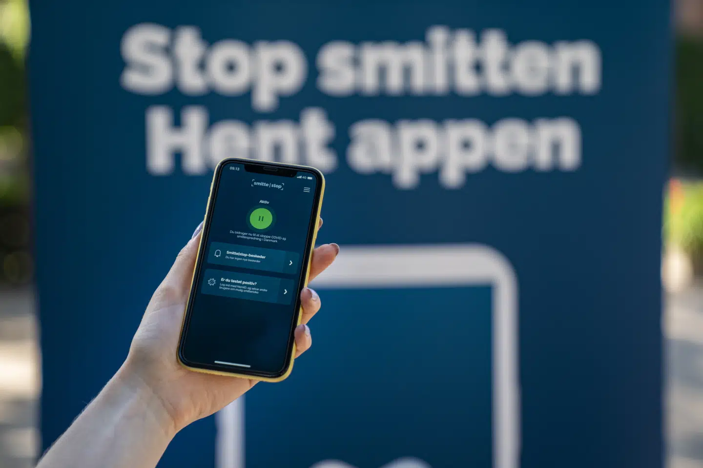 Smittestop-appen blev lanceret sidste sommer for at hjælpe med at reducere smittespredning. (Arkivfoto) Martin Sylvest/Ritzau Scanpix