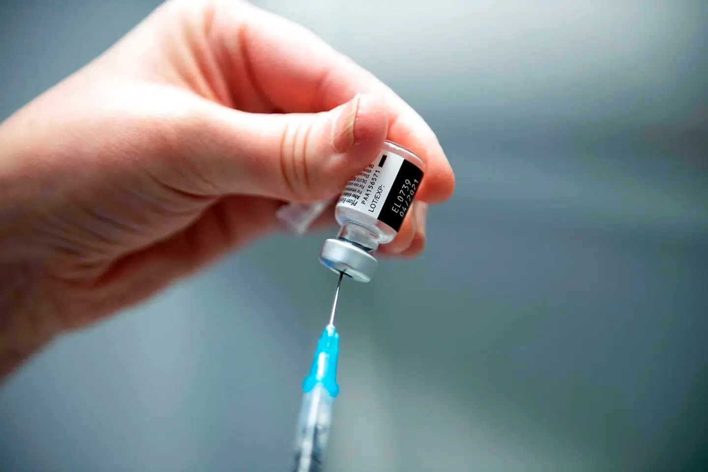 Pfizer/BioNtech Covid-19 vaccine .