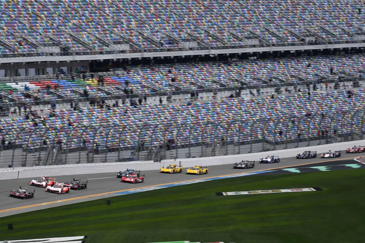 IMSA-feltet er delt op i fem klasser. I alt ventes 50 biler til start i Daytona i næste weekend.