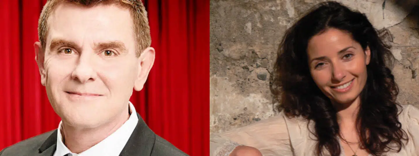 Søren Launbjerg og Ilia Swainson lagde stemme til Aladdin og Jasmin.