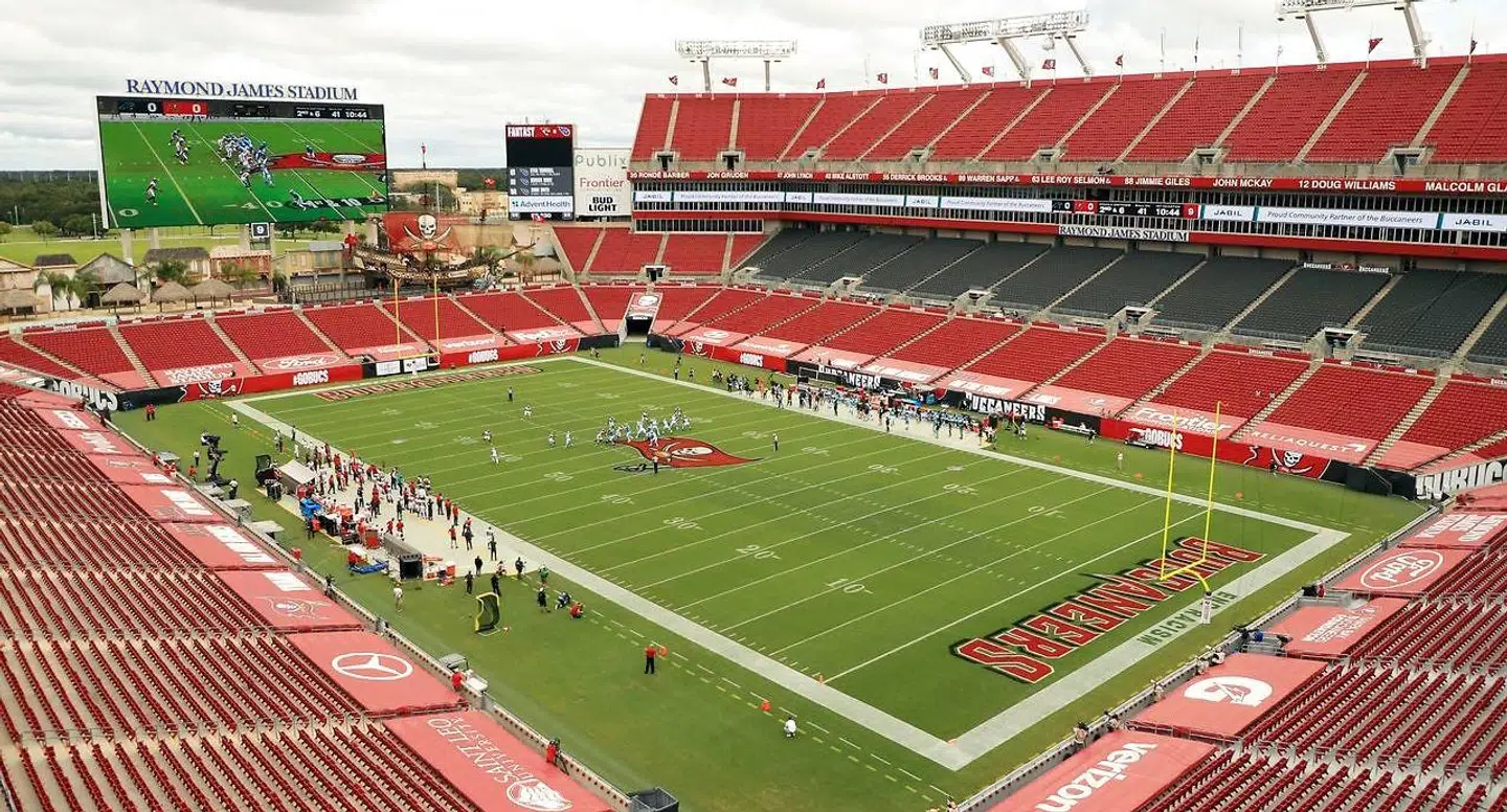 Raymond James Stadium i Tampa, Florida.
