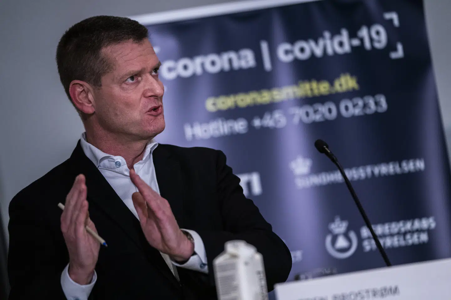 Direktør i Sundhedsstyrelsen Søren Brostrøm har rådgivet regeringen undervejs i epidemien. (Arkivfoto) Martin Sylvest/Ritzau Scanpix