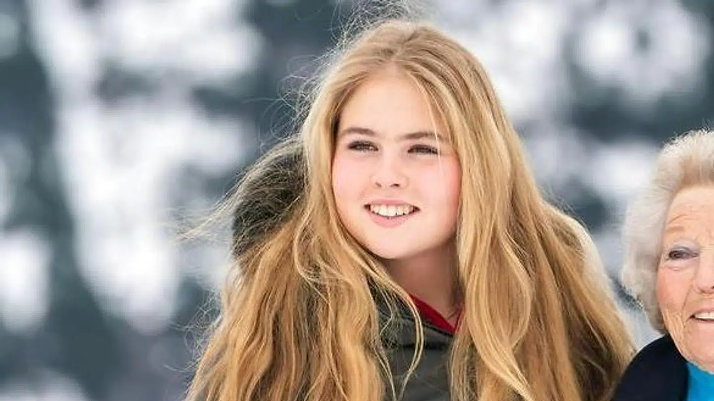 Her ses den 17-årige kronprinsesse.