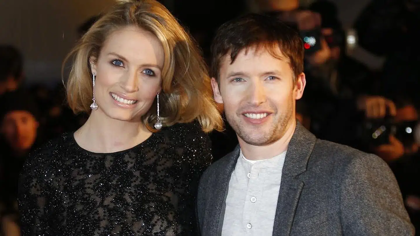 James Blunt med sin hustru, Sofia Wellesley.