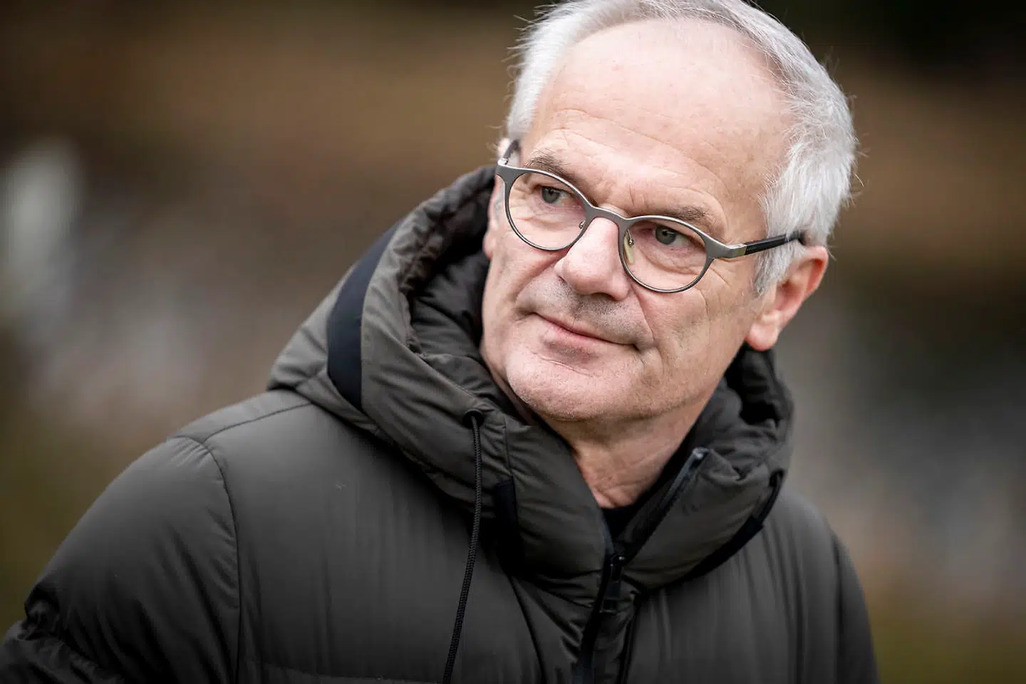 Formand for Kopenhagen Fur Tage Pedersen under besøg ved Boutrup Sø ved Holstebro 7. december 2020. Alle mink i Danmark er blevet aflivet på grund af frygt for smitte med muteret coronavirus under covid-19 pandemien. (Foto: Mads Claus Rasmussen/Ritzau Scanpix)
