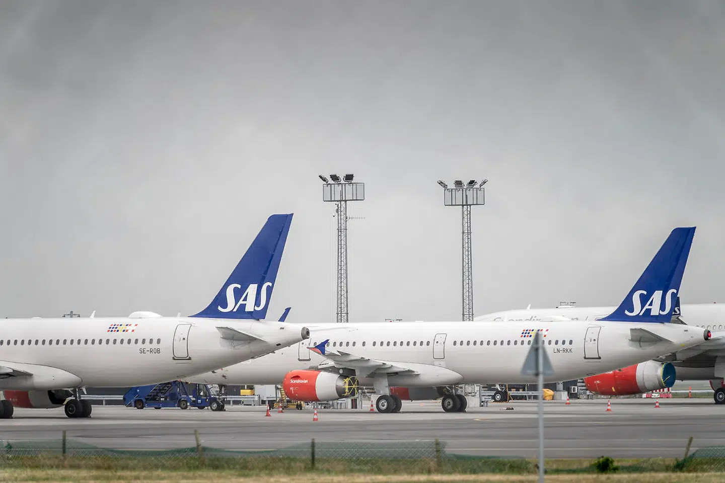 Arkivfoto. Corona har sendt SAS og andre luftfartsselskaber ud i strid modvind.