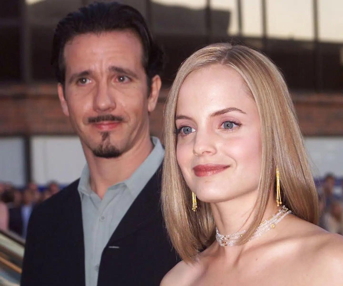 Mena Suvari i 2001 med sin daværende mand, Robert Brinkmann.