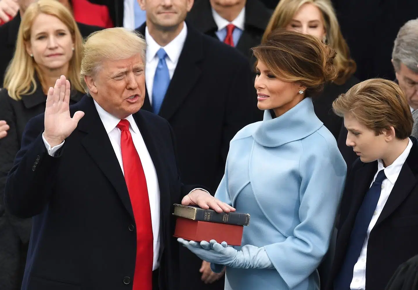 Da Trump for fire år siden officielt overtog præsidentembedet i USA