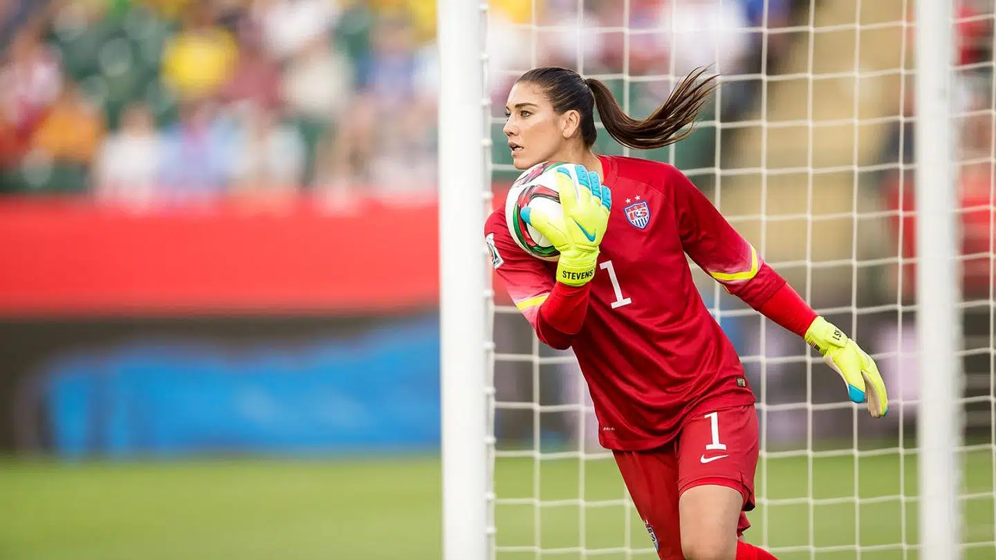 Hope Solo spillede for det amerikanske landshold i 16 år.