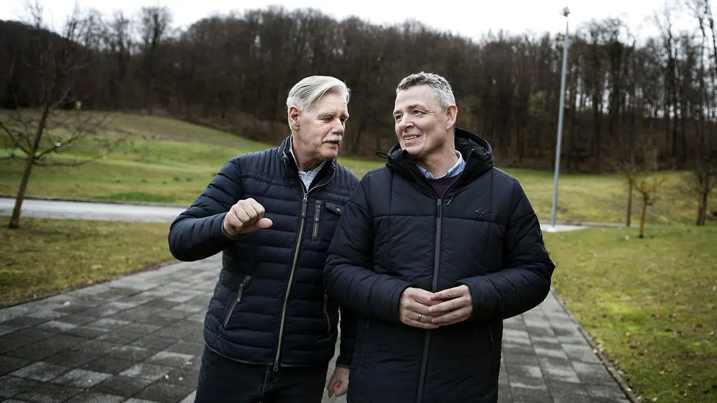 TV 2's kommentatorpar Bent Nyegaard og Thomas Kristensen.